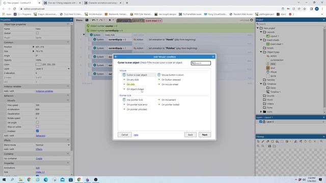 Scroll Through Inventory Items - Mouse Scroll - Construct 3 Tutorial смотреть онлайн