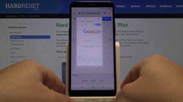 How to Take a Screenshot in HTC Desire 12 Plus – Capture Screen