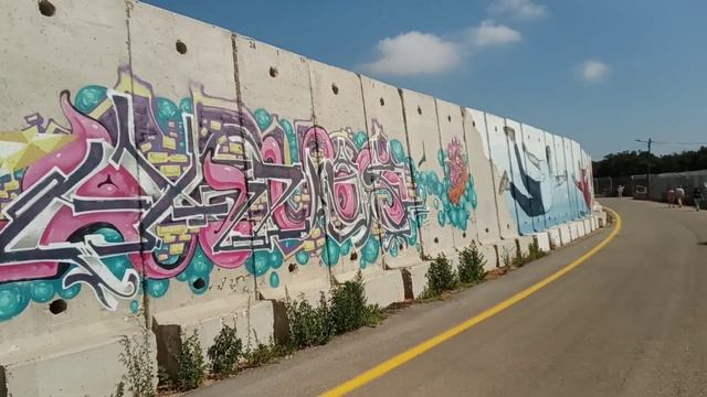 Граница Израиль - Ливан. Граффити. смотреть онлайн