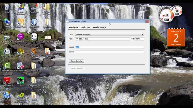 Configurando o MySQL em rede смотреть онлайн