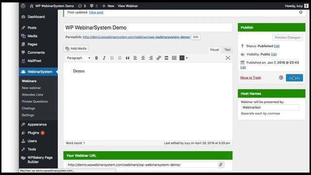 WP WebinarSystem Tutorial - Low latency streaming with YouTube смотреть онлайн
