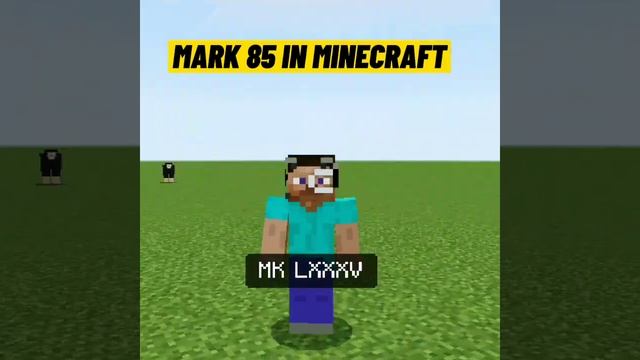 Iron Man Suit and Iron Man Suit in Minecraft / Cool Mark-85 ! #minecraft #ironman #fyp смотреть онлайн