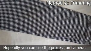 3 способа как избавиться от растяжения брюк в области колена