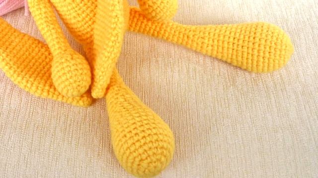 Амигуруми: схема Грустной Зайки. Игрушки вязаные крючком! Free crochet patterns. смотреть онлайн