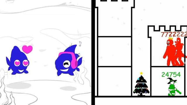 Fish Hero: Mighty Tower Wars Vs Stick Hero: Tower Defense #7 смотреть онлайн