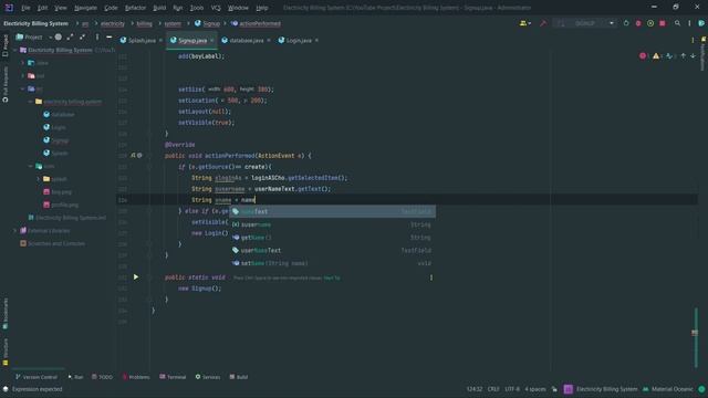 Electricity Billing System | Java Project | How To Connect Our Java Project To A MySQL Database