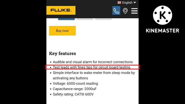 Fluke 15b max/17b max/fluke digital multimeter/6000 count смотреть онлайн
