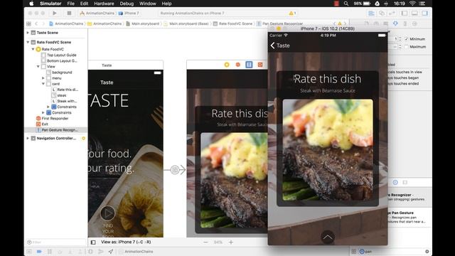 iOS Tinder-Like Swipe - Part 1- UIPanGestureRecognizer (Xcode 8, Swift 3) смотреть онлайн