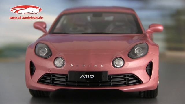 ck-modelcars-video: Alpine A110S Pure Color Edition 2021 rose bruyere 1:18 Solido смотреть онлайн