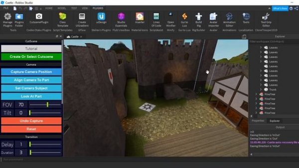 New Roblox Cutscene plugin official tutorial