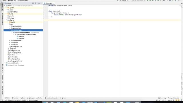 Kotlin Multiplatform Mobile Tutorial/Example - Android and iOS App смотреть онлайн