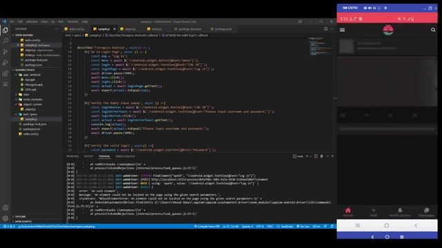 Mobile Automation with Appium 2.0 and Webdriver.io смотреть онлайн