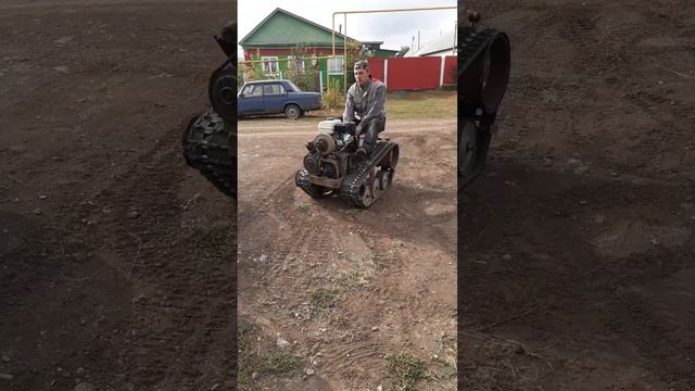 Гусеничный минитрактор смотреть онлайн