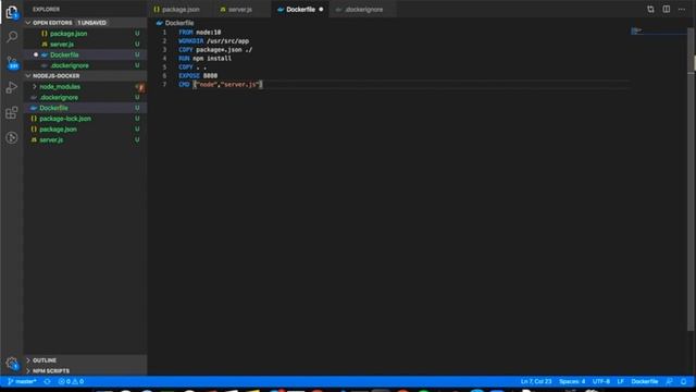 How to Dockerize Node JS Application Docker Series -5 смотреть онлайн