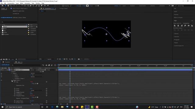 Audio Waveform with a Shape Layer | After Effects Tutorial смотреть онлайн