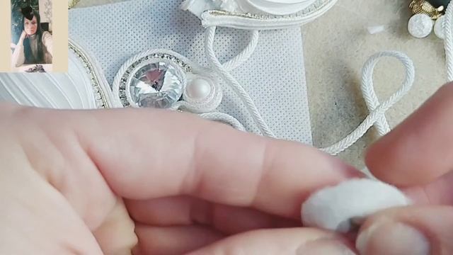 Сутаж для начинающих ,изнанка для кристалла #основадлякристалла #мксутаж смотреть онлайн