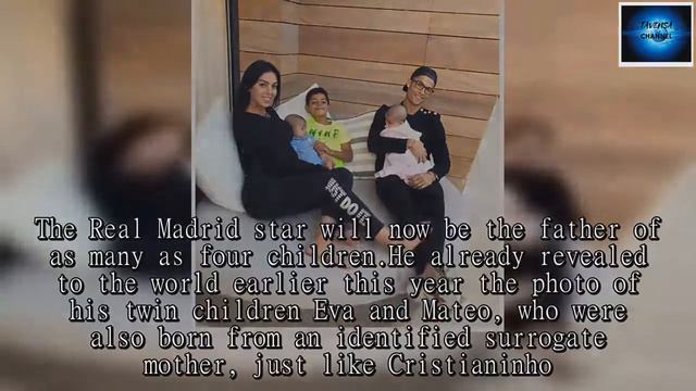Cristiano Ronaldo's daughter with Georgina Rodriguez is named Alana Martina смотреть онлайн
