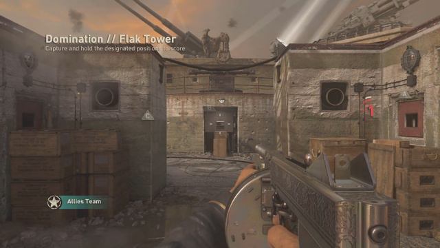 Call of Duty WW2 - Domination on Flak Tower (M1928/Thompson) Gameplay (no commentary) смотреть онлайн