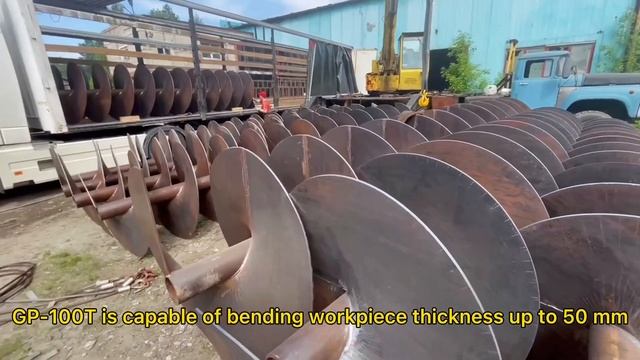 Отгружаем заказчику ШНЕКИ для ГОРИЗОНТАЛЬНОГО БУРЕНИЯ. Диаметр 1,5 метра. смотреть онлайн
