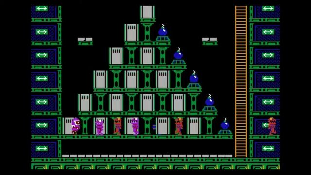 Wrecking Crew NES - Gameplay смотреть онлайн