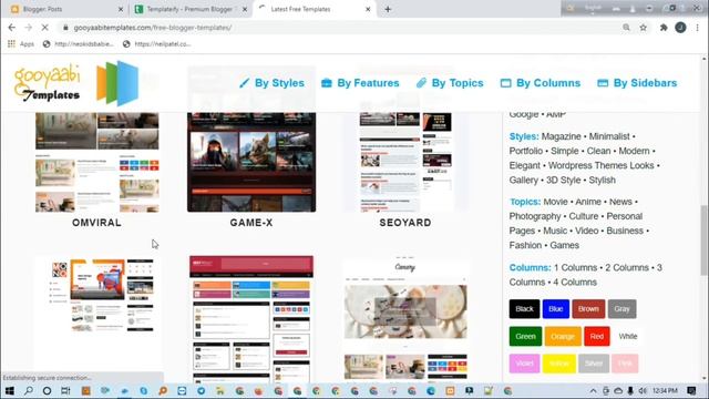 How to download blogger template । Blogger template upload । Blogger bangla tutorial Part-3 смотреть онлайн