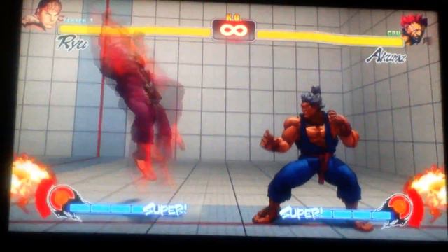 Street Fighter IV Como fazer o super e ultra combo do Ryu смотреть онлайн