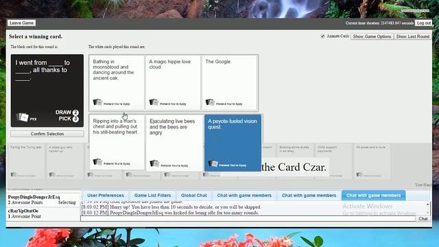 Cards Against Humanity Compilation #1 [Hiro, Raven, React] смотреть онлайн