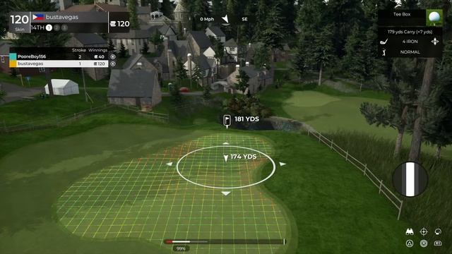 PGA TOUR 2K21 Both of us almost Ace H2H смотреть онлайн