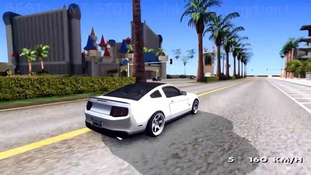 2011 Ford Mustang GT B&W - GTA San Andreas _REVIEW смотреть онлайн