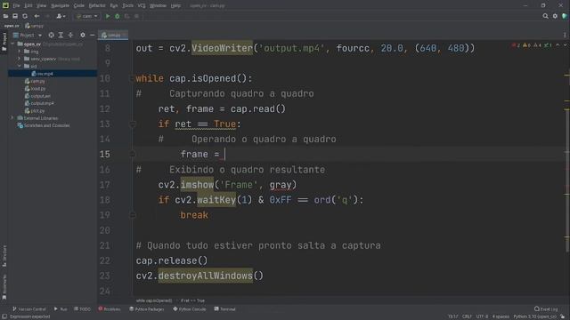 250 - Abrindo e salvando vídeo com OpenCV Python смотреть онлайн