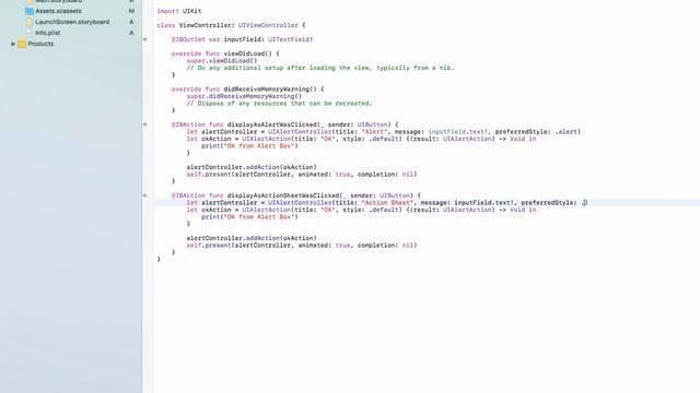 Swift Ninja Lesson 031 - UIAlertController смотреть онлайн