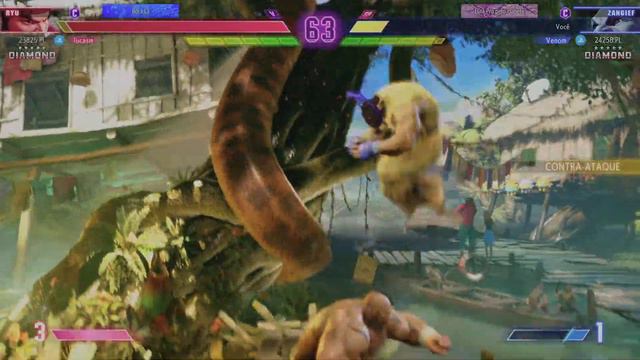 Street Fighter 6 -Zangief VS Ryu Comeback (Ranked Match) смотреть онлайн