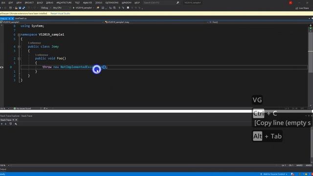 Resharper: StackTrace Explorer смотреть онлайн