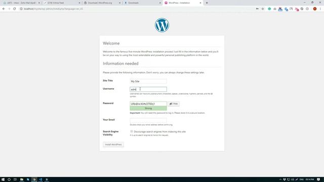 Install wordpress in windows смотреть онлайн