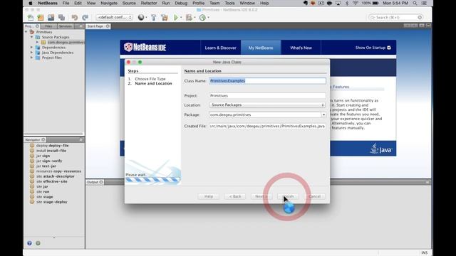 How to create a Java project in Netbeans? - 003 смотреть онлайн