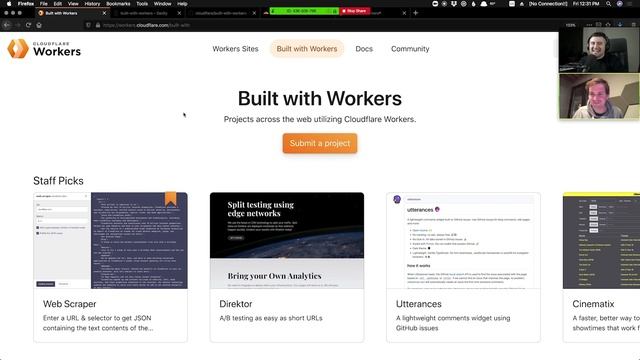 Building Built with Workers... on Cloudflare Workers (Interview) смотреть онлайн