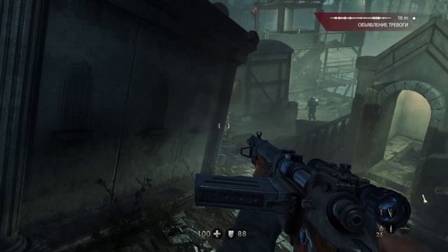 Wolfenstein - The Old Blood часть 14 смотреть онлайн