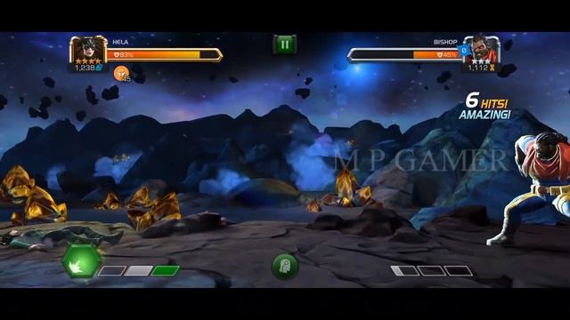 HELA Vs BISHOP - EPIC BATTLE MARVEL SUPERHEROES MARVEL Contest of Champions Super Hero Fighting Gam смотреть онлайн