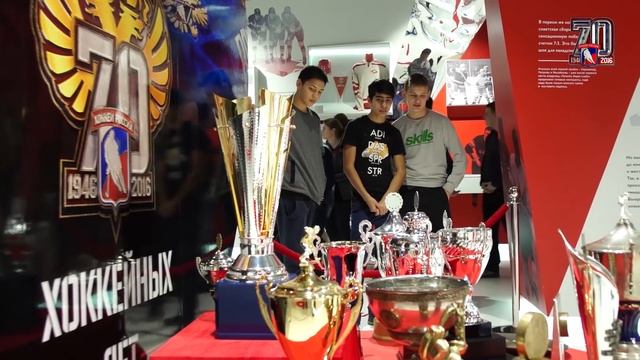 Хоккей России исполняет мечты. Экскурсия в раздевалку