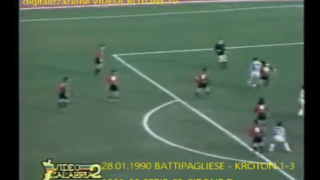 BATTIPAGLIESE - KROTON 1-3 1989-90 C2 GIRONE D смотреть онлайн
