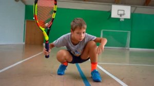 Тренировки по большому теннису для детей