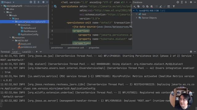 Microservicio con Jakarta EE 10 (Wildfly), Java 17, MySQL 8 y Kubernetes смотреть онлайн
