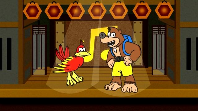 Rhythm Kazooie - Manzai Bear and Bird смотреть онлайн