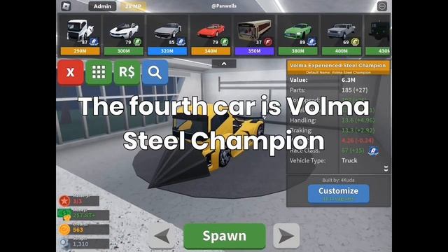 My top 5 favorite cars in Roblox Car Crushers 2 смотреть онлайн