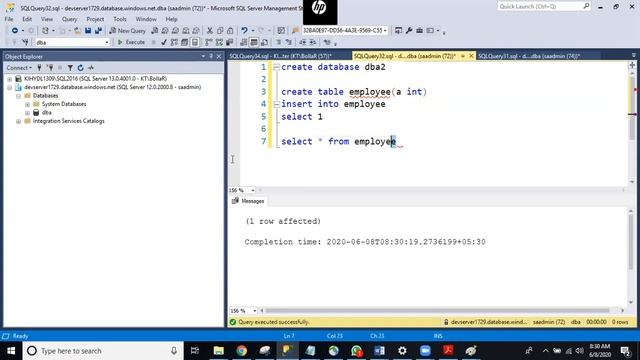 AZURE SQLDBA Training Demo 28 Jun 2020 смотреть онлайн