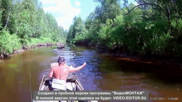 река Колва, часть 2, Пермский край . смотреть онлайн