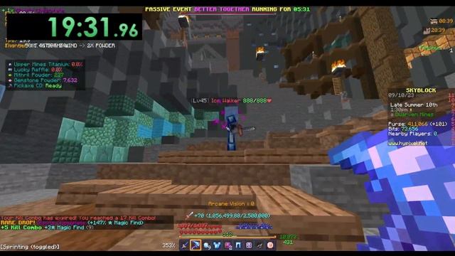 Ice Walkers Are OP For Early Game Money! [Hypixel Skyblock] смотреть онлайн