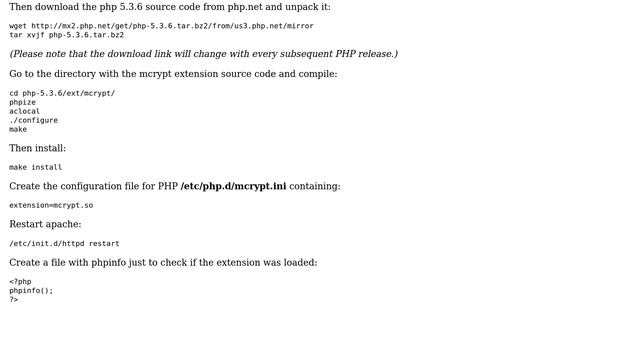 DevOps & SysAdmins: How to build missing PHP 5.3 extensions on CentOS 5.6? (4 Solutions!!) смотреть онлайн