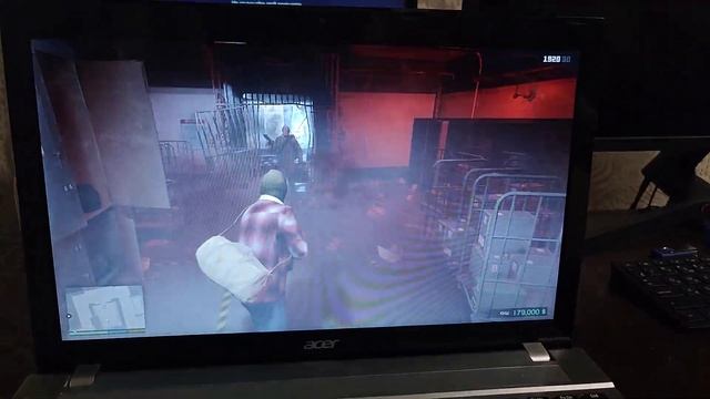 Acer, Core i5x4, Nvidia 630M, GTA5. смотреть онлайн