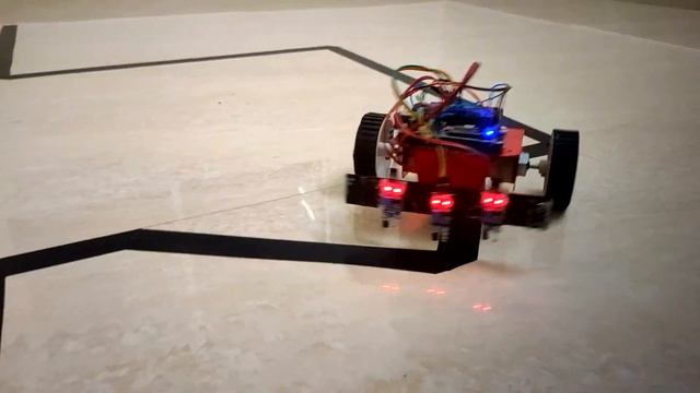 Line follower | Arduino and Node MCU ESP8266 based project | Techno Virus смотреть онлайн